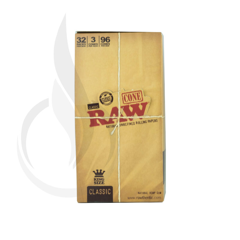 RAW Unrefined Pre-Rolled Cone 32/3PK